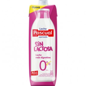 PASCUAL Leche desnatada Sin lactosa envase 1 L